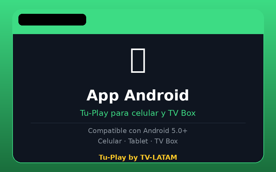 App Android Tu-Play